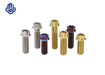 Гвинтовий фланцевий гвинт з титанової головки Torx