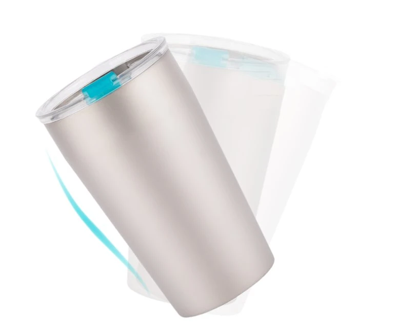 Titanium double layer beer cup (7)